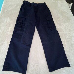 Tact Squad Pants Men 32x29 Navy Blue Polyester Tactical Cargo Casual Police
